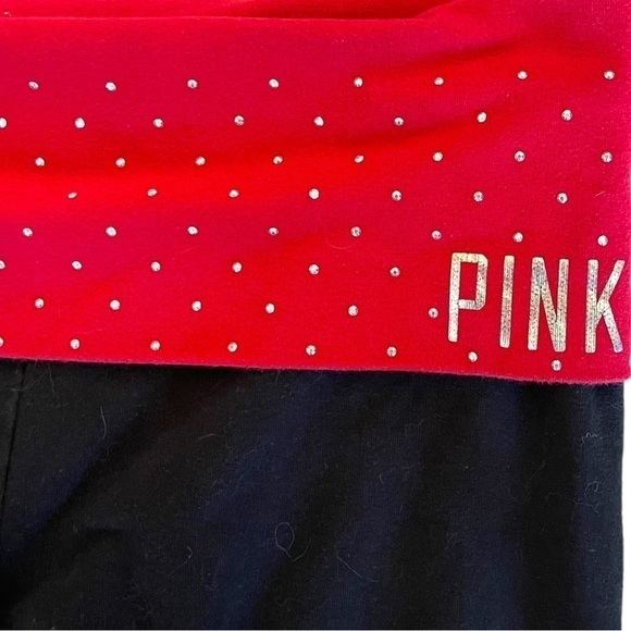 Victoria Secret Pink 3/4 crop yoga pants - Picture 2 of 8